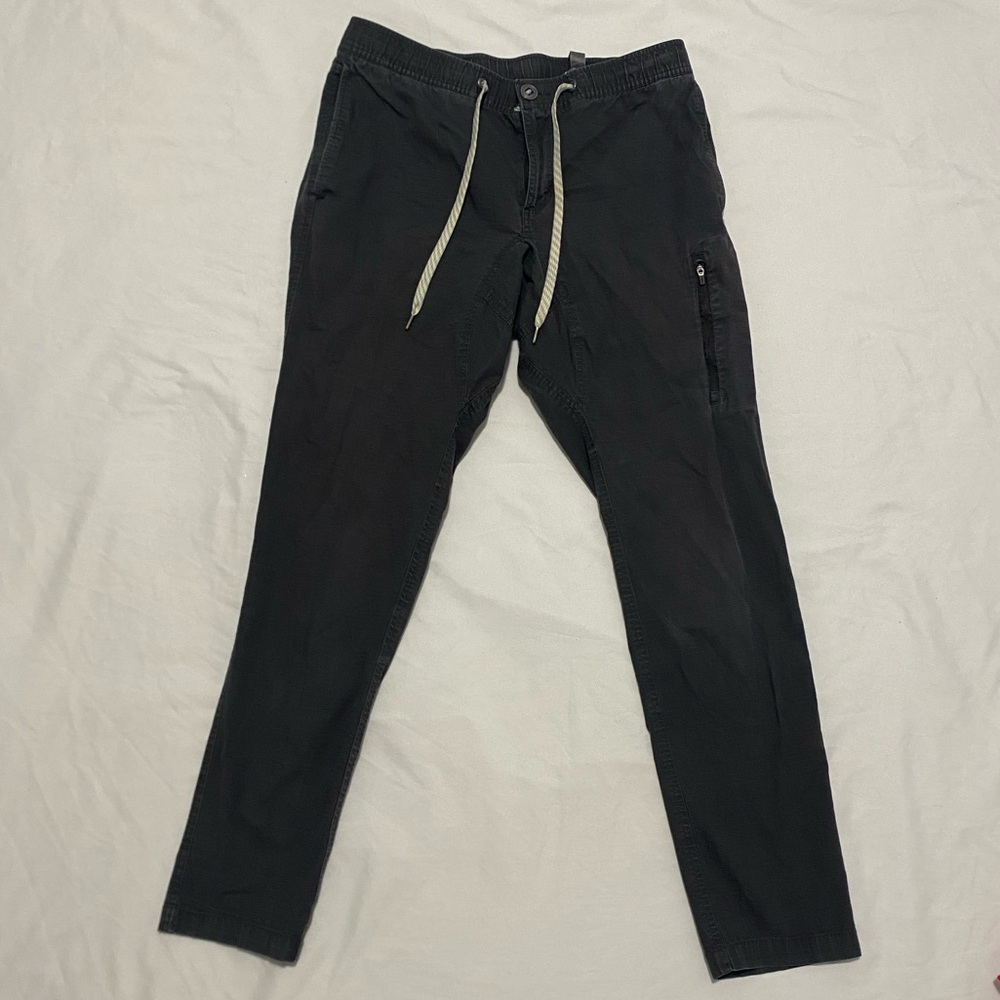 Men’s Vuori Ripstop Cargo Pants Grey Size Medium